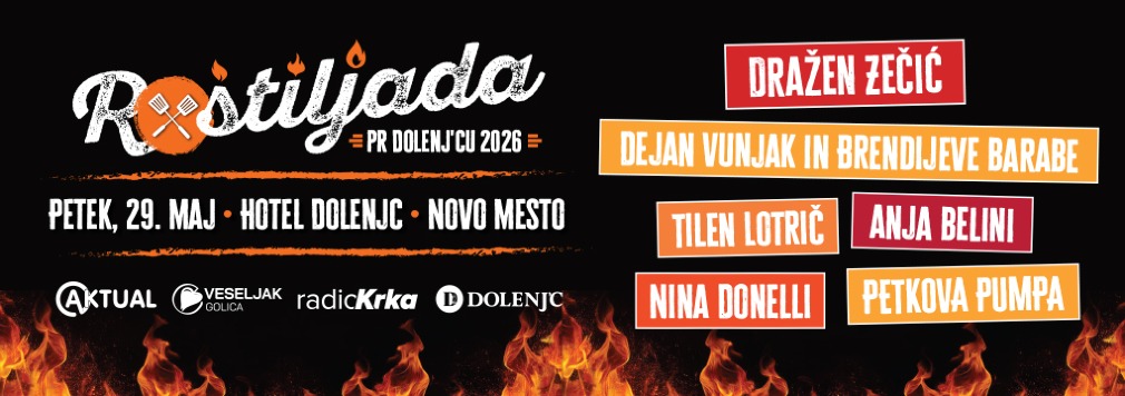 Roštiljada pr' Dolenjcu 2026 - Se vrača! Še bolj vroča, še bolj nora!