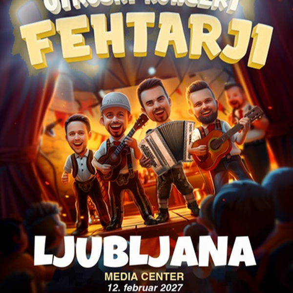 Fehtarji Children’s Concert in Ljubljana, February 12, 2027, at the Media Center