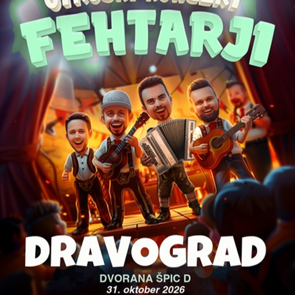 Fehtarji Children’s Concert in Dravograd, October 31, 2026, at the Špic D Hall