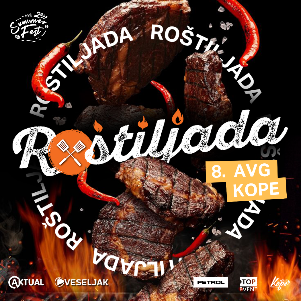 ROŠTILJADA PARTY AT KKŠ SUMMER FEST ON KOPE — where summer truly begins!